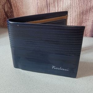 Blue Men's Wallet